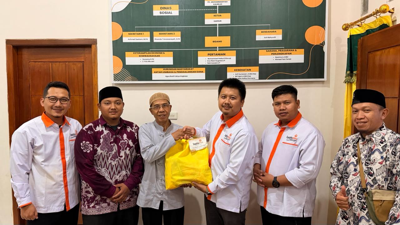 Lazismu Lampung Tengah salurkan 40 Paket Sembako Untuk Anak Yatim Piatu di Panti Asuhan Kalirejo